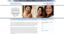 Desktop Screenshot of contracostadentalimplants.com